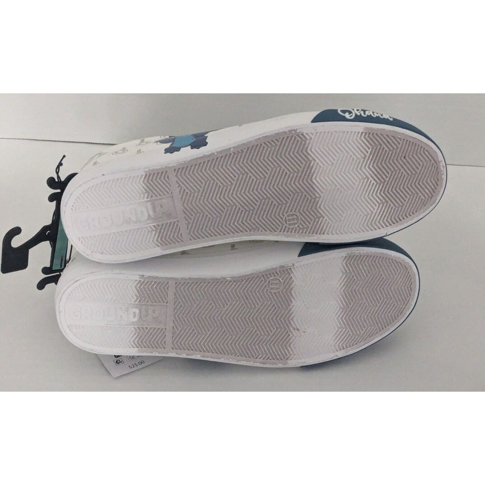Disney Lilo & Stitch Low Top Court Sneakers Size 11 - Picture 6 of 8